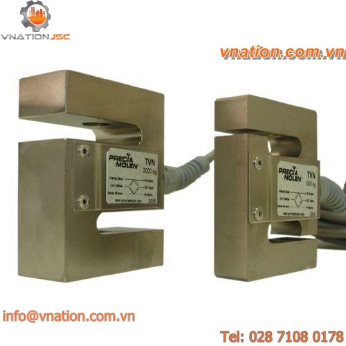 shear beam load cell / pedal / nickel-plated / compact