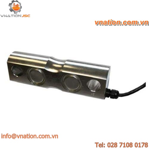 double-ended shear beam load cell / beam type / stainless steel / hermetic