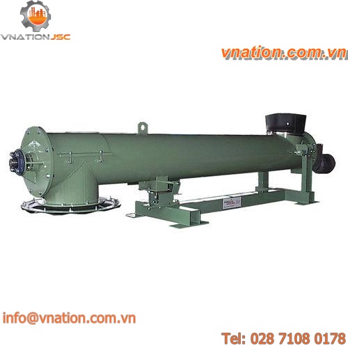 screw conveyor / enclosed / weighing / horizontal
