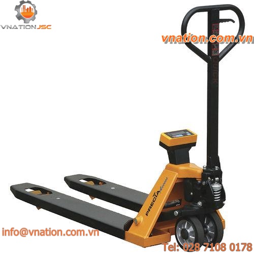hand pallet truck / for industrial applications / scale / handling