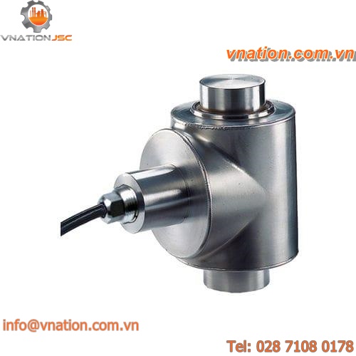 compression load cell / single-column / IP69K / explosion-proof