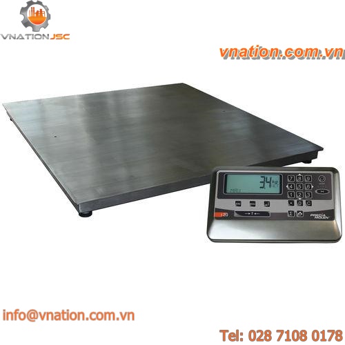 counting scales / tabletop / with LCD display / stainless steel