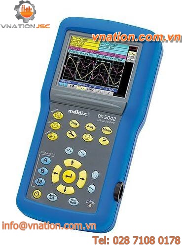 digital oscilloscope / portable / 2-channel