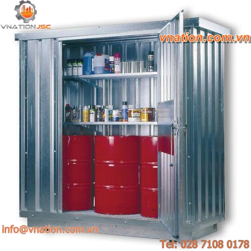 security cabinet / storage / free-standing / containerized