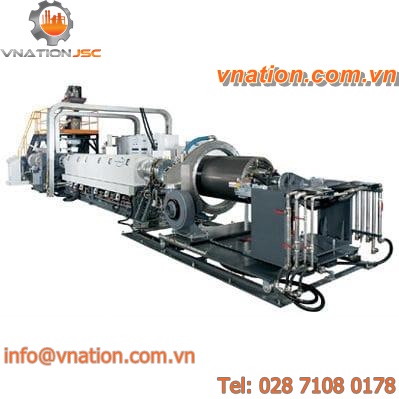 panel extrusion line / for polystyrene / for foam sheet