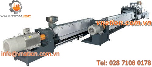 panel extrusion line / for foam sheet