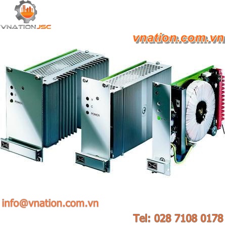 AC/DC power supply / rack-mount / linear
