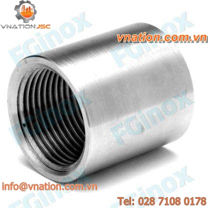 threaded bushing / stainless steel