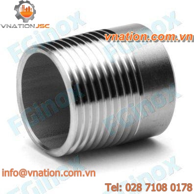 stainless steel nipple / welded