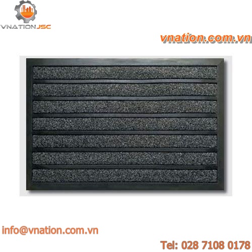 clean mat / rubber / for high-traffic areas