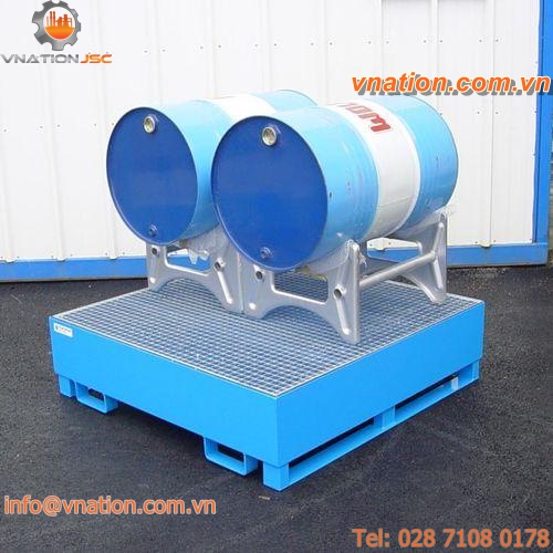 4-drum containment bund / 2-drum / 1-drum / 8-drum