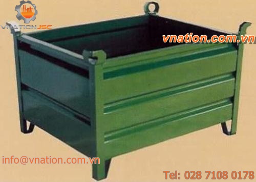 metal crate / storage / transport / stacking
