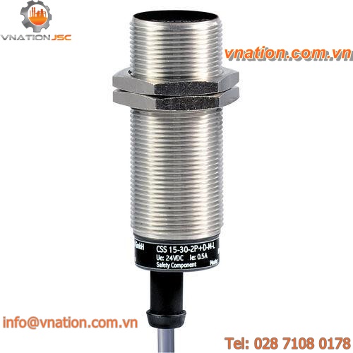 inductive proximity sensor / cylindrical M30 / IP67 / IP65
