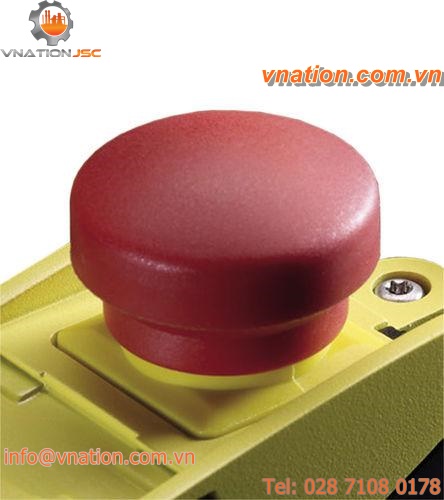 emergency stop push-button switch / mushroom / latching / IP65