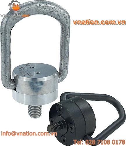 articulated hoist ring / stainless steel / general purpose