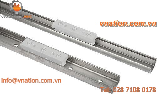 guide rail / steel / ball