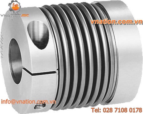 bellows coupling / flexible / metal / metal bellows
