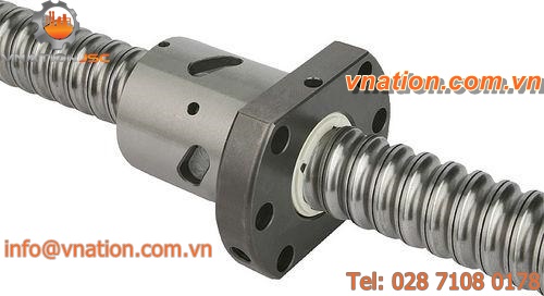 rolled ball screw / steel