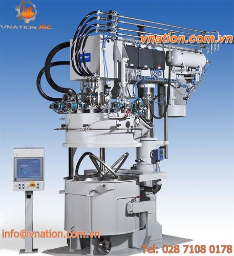 planetary mixer / batch / vacuum / for powders