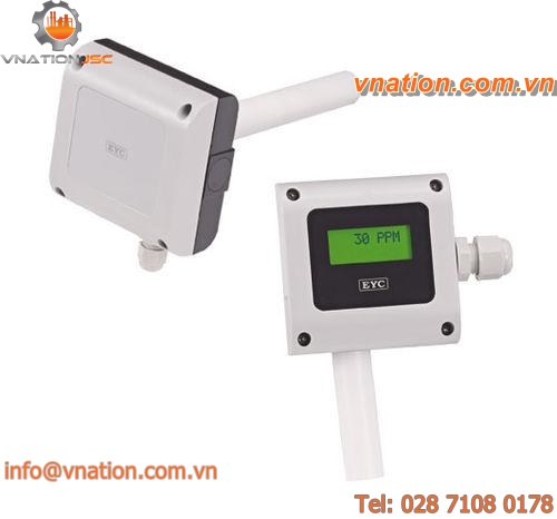 CO gas transmitter / carbon monoxyde / electrochemical / multi-use