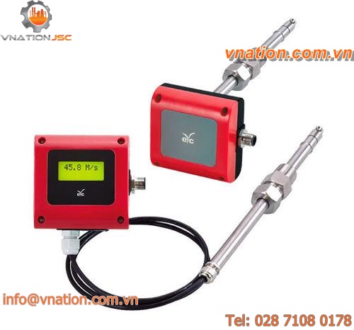 hot-wire thermo-anemometer / fixed / high-temperature