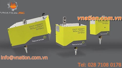 dot peen marking machine / for integration / compact / pneumatic