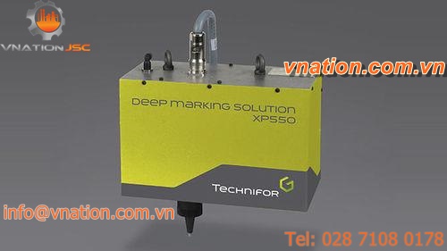 deep marking marking machine / dot peen / for integration / pneumatic