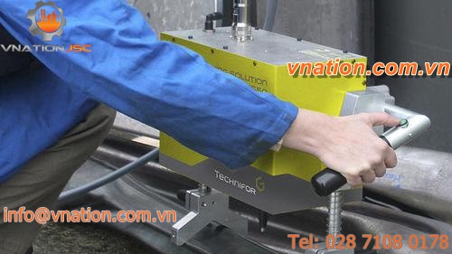 portable marking machine / dot peen / bench-top / pneumatic