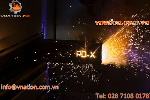 plasma cutting robotic cell / for profiles / 8-axis