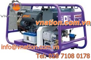 hot water cleaner / diesel engine / stationary / high-pressure