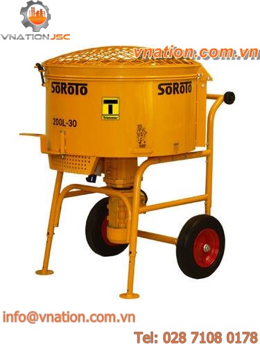 drum mixer / batch / for cement