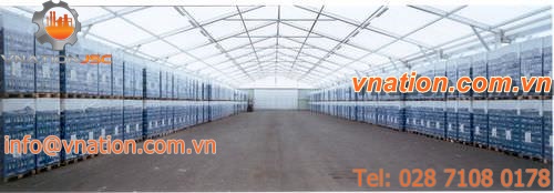 modular building / industrial marquee / logistics warehouse