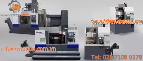 CNC lathe / vertical / 2-axis / double-column