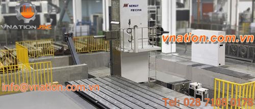 CNC boring mill / universal / 4-axis / rotating table