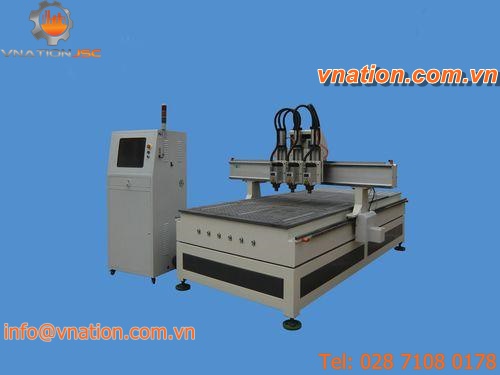CNC router / 3-axis / multi-spindle / wood