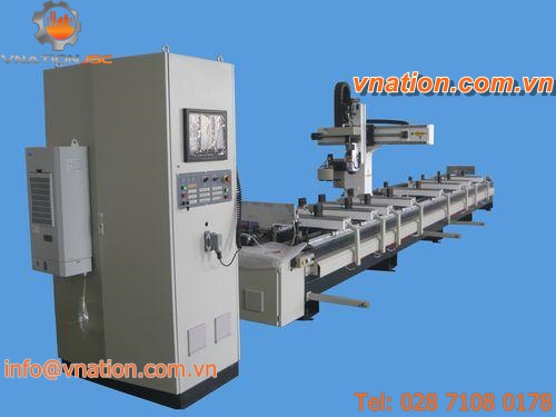 CNC machining center / 4-axis / horizontal / for wood