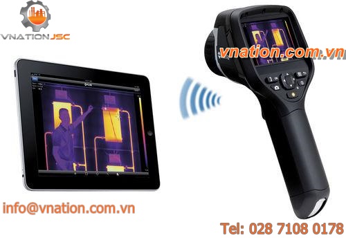 CCD camera / handheld / for HVAC installations / multi-spectral