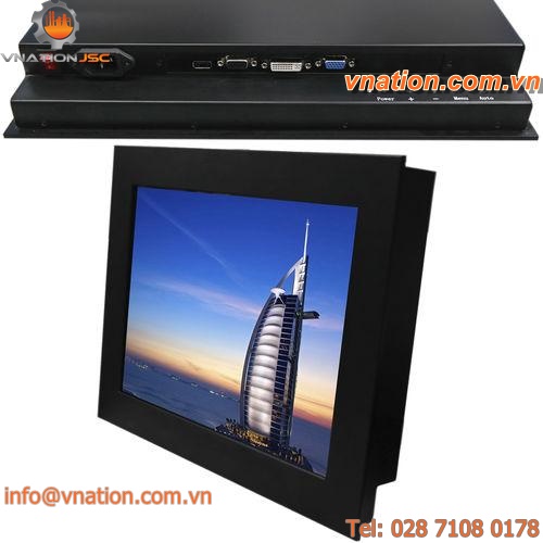 resistive touch screen monitor / LCD / 1024 x 768 / VESA mounting