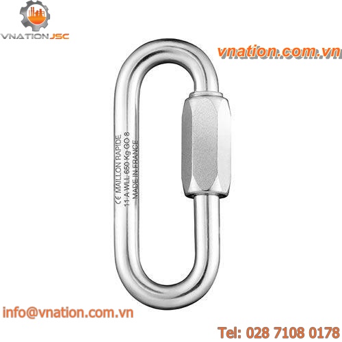 permanent connection quick link / large opening