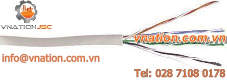 LAN cable / UTP / robust / category 5e