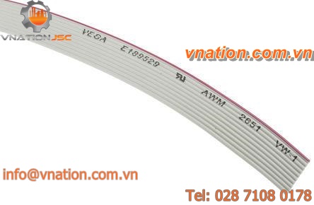 stranded cable / ribbon / parallel / copper