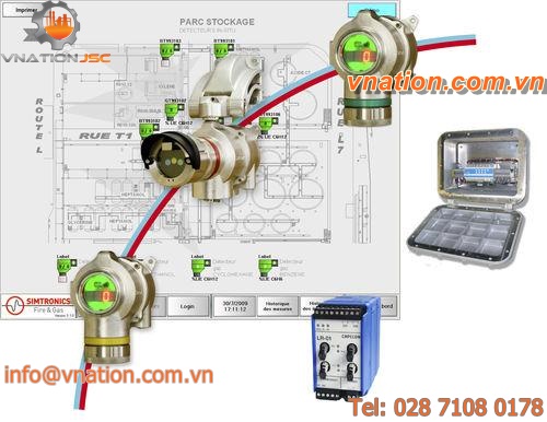 addressable gas detection control unit