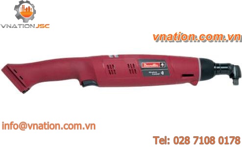 cordless electric screwdriver / right-angle / with wireless data transmission / straight model