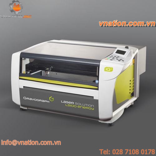 laser engraving machine / CO2 laser / for glass / compact