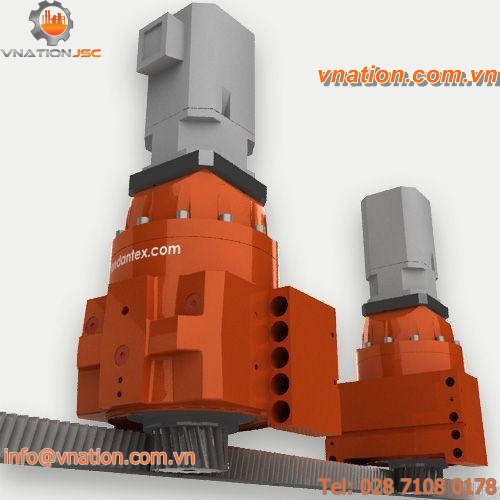 helical-toothed sprocket wheel / linear / cast iron