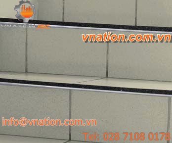 single-sided adhesive tape / aluminum / non-slip / reflective