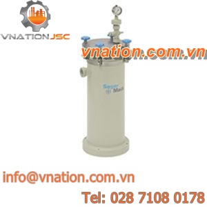 liquid filter / bag / vertical / horizontal
