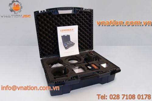 sample briefcase / plastic / for LED lighting / for laboratory equipment
