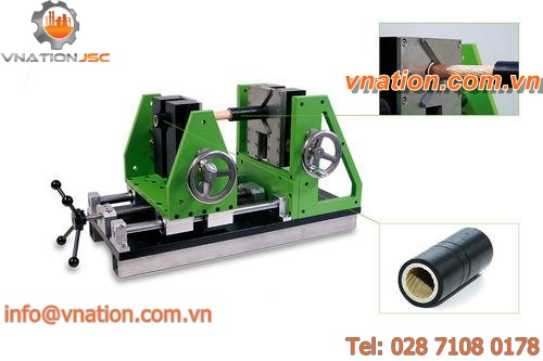 cable stripping machine / manual / rugged / bench-top