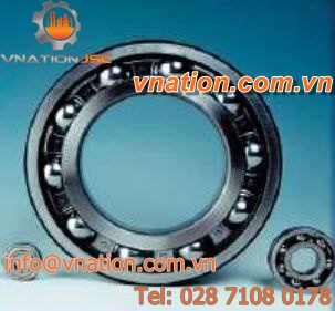 ball bearing / deep groove / chrome steel / precision